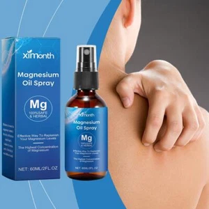 US Pure Magnesium Oil Spray - 100% Pure & Natural Magnesium Oil Spray 60ml - Picture 1 of 16