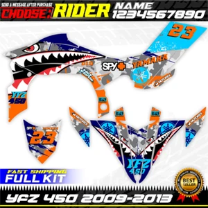 compatible Yamaha Yfz 450R 2009-2013 Graphics Decals Stickers Kit YFZ450R YYR-BO - Picture 1 of 3