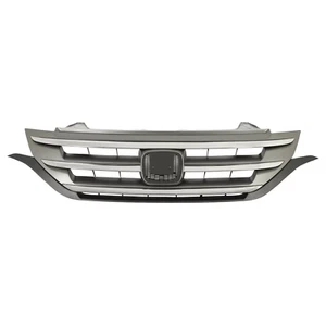 Front Bumper Grille Chrome Trim Hood Upper Grille For 2012-2014 Honda CR-V - Picture 1 of 3