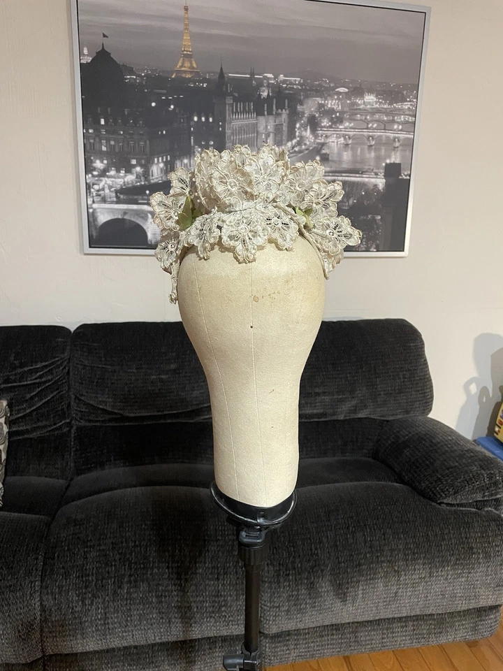 Retro Vintage 1950S Bridal Headdress Wedding Hair Accessories for Women - Image 1 of 4