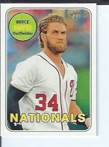 Bryce Harper 2018 Topps Heritage - Picture 1 of 1