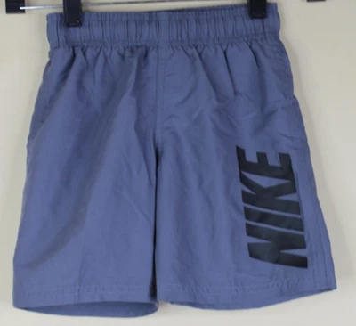 Nike Boys Swim Shorts Trunks Lined Gray Size 5 - Image 1 of 4