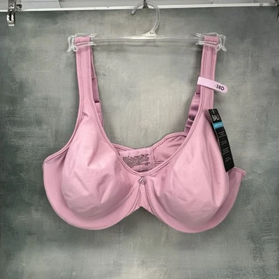 Sujetador Bali Passion For Comfort Sedoso Suave Sujetador Completo Cobertura DF3383 Talla 38D Nuevo con Etiquetas Foto 1 de 4