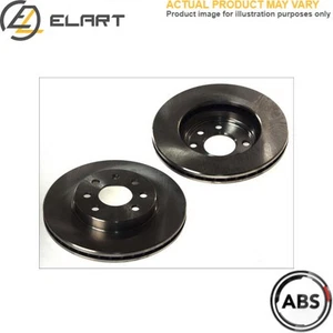 2x BRAKE DISC 18943 FOR TOYOTA YARIS M15A-FXE 1.5L 3cyl YARIS - Picture 1 of 5