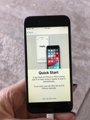 Apple iPhone 6 (A1549 (64g) Silver Not LOCKED Any Carrier Battery Issues - Image 1 of 3