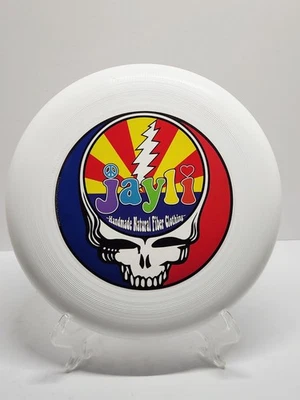 Grateful Dead Jayli Ropa Disco Disco Mercancía Artesanía EE. UU. Blanco Foto 1 de 4