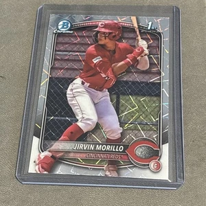 2025 Bowman Chrome BCP-160 Jirvin Morillo Laser Refractor Cincinatti Reds - Picture 1 of 2