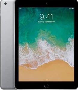 Apple iPad 9.7 (5th Generation) 32GB Wi-Fi + Cellular - Silver - Unlocked (Refur - Afbeelding 1 van 2