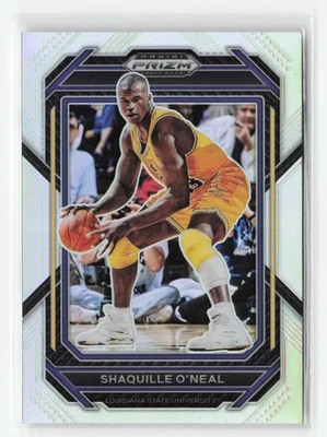 Shaquille O'Neal #92 2023 Panini Prizm draft plata leer Foto 1 de 3