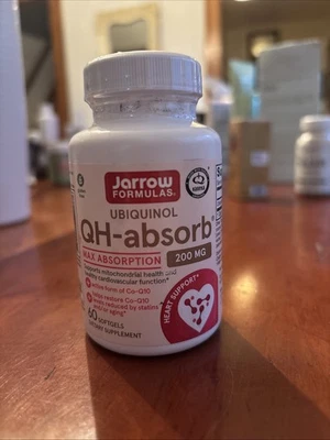 Jarrow Formulas Ubiquinol QH-absorb Max Absorption 100mg - 60 Softgels - Image 1 of 3