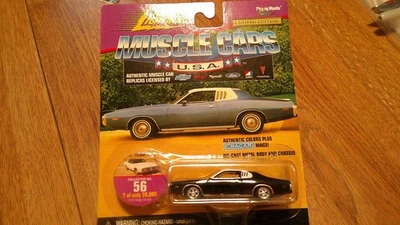 1999 Johnny Lightning Muscle Cars США 1973 Dodge Charger коллекционный номер 56 #B1 - Изображение 1 из 4