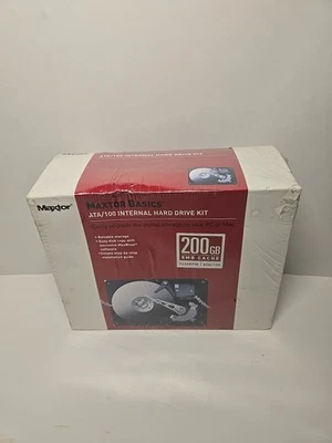 New Maxtor DiamondMax 200 GB Ultra ATA/100 Internal Hard Drive  - Image 1 of 4