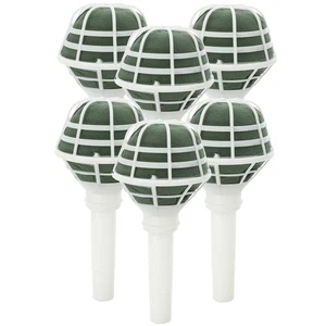 6pcs Bridal Handle Bouquet Support Wedding Bride Flower Diy Holders Wedding - Picture 1 of 12