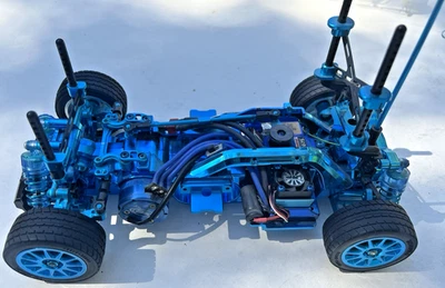 Tamiya M05 Винтажная Синяя Пластина Выпуск На заказ с Алюминиевой и Бесщеточной Системой - Изображение 1 из 4