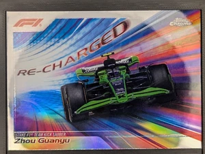 Chrome F1 2024 Zhou Guanyu #RECH-14 Re-Charged - Bild 1 von 2