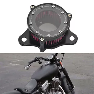 Suitable for motorcycle Harley XL883/1200 X48 CNC retro transparent air filter - Picture 1 of 1