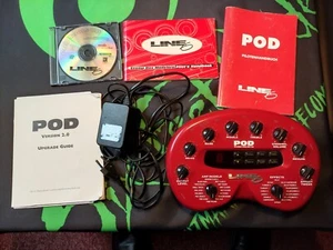 Line 6 POD Multi-Effekte Gerät mit Netzteil, CD-ROM und Handbuch - Bild 1 von 3