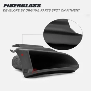 For 92-95 EG Civic Fiberglass Headlight Air Duct FRP Vented Light Cover RHS - Picture 1 of 14