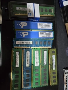 9x 4 GB RAM Micron Samsung PATRIOT DDR3 PC3 12800U 1333 Desktop RAM See Pictures - Picture 1 of 4