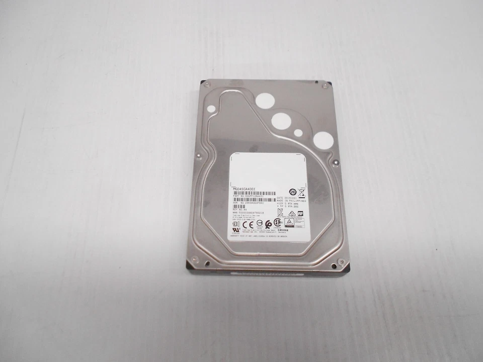 Toshiba 4TB 7.2K 3.5" SAS 12G 12gbps Server Hard Drive HP Dell MG04SCA40EE - Image 1 of 1