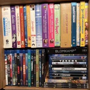 43 Blu-ray & DVD Lot TV & Movies Marvel Blomkamp Classic TV Shows + Much More - Picture 1 of 5