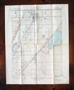 1944 Brighton Henderson Reunion Colorado Vintage USGS Topographic Map Topo