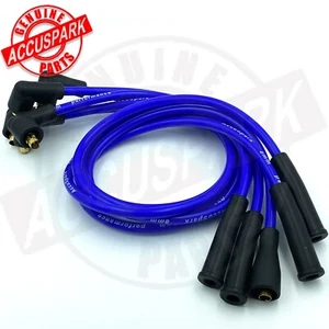 Ford Crossflow Accuspark Spark Plugs, Cap + Red Rotor Blue leads For Motorcraft - Picture 1 of 2