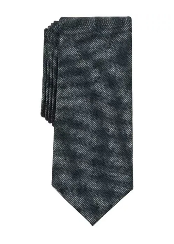 Bar III Men's Slim Skinny Neck Tie Hunter Cobble Solid 2.5" Blade NWT - Image 1 of 1