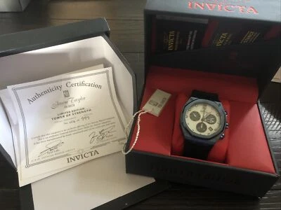 二手 Invicta 限量版 Jason Taylor 32562 计时码表 免运费 — 第 1/4 张图片