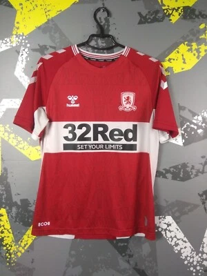 Middlesbrough Jersey Home football shirt 2021 - 2022 Hummel Men Size S/M ig93 - Image 1 of 4