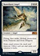 BANESLAYER ANGEL X1 CORE SET 2021 M21 MTG MAGIC ~NOSTALGIC TREASURES~