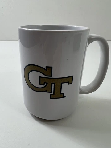 Georgia Tech Yellow Jackets Coffee Cup Ceramic Collegiate Logo Mug New Cover