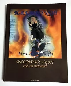 BLACKMORE'S NIGHT FIRES AT MIDNIGHT BAND PARTITURA JAPÓN GUITAR TAB - Imagen 1 de 4