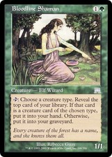 BLOODLINE SHAMAN ~mtg EX/VLP Onslaught Unc x4