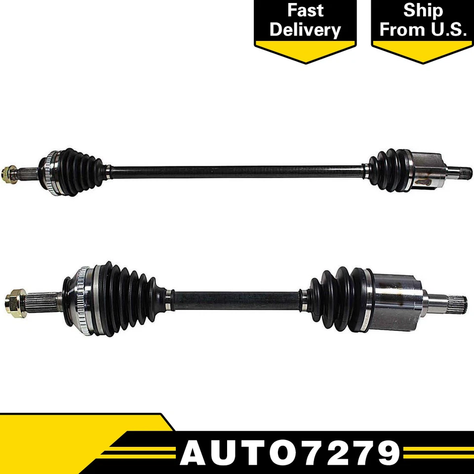 Juego de pares de ejes articulados delanteros CV para ACURA CL 1997-1999, HONDA ACCORD automático Foto 1 de 4