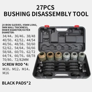 Universal Pulling Sleeve Set Bearing Seal Removal Bushing Driver Removal Tool - Picture 1 of 17