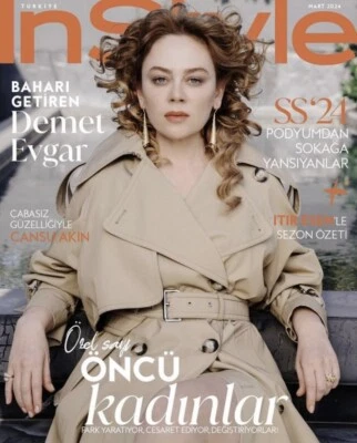 inStyle Turkey March 2024 Demet Evgar / Worldwide Fast Shipping - Image 1 of 4
