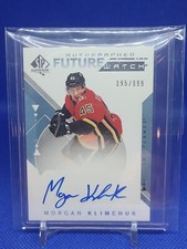 2018-19 UD SP Authentic Future Watch  Morgan Klimchuk /999 Calgary Flames 