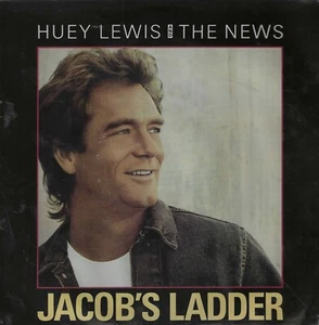 Huey Lewis and the News Jacobs Ladder and The Heart of Rock and Roll 45 RPM 7" - Imagen 1 de 3