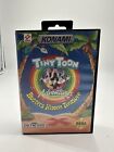 1993 Tiny Toons Buster's Hidden Treasure GAME  & BOX Sega Genesis