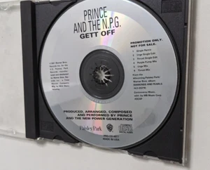 PRINCE get off PROMO CD SINGLE  6tr PRO CD 4977 ISRAELI - Picture 1 of 4