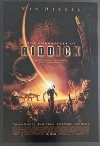 Riddick (2013) Original 27x40 Movie Poster Double Sided Rolled, Vin Diesel - Bild 1 von 18