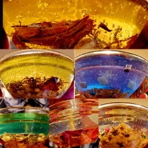 Smoke Odor Eliminator Candle BeesWax Wick Scented Gel Wax Resin Beach Base 6 oz. - Picture 1 of 54