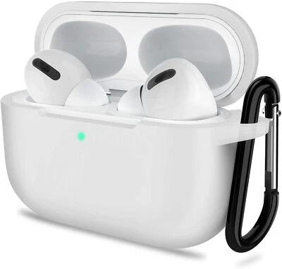 适用于 Apple AirPods Pro 3 外壳硅胶防震保护套 带钥匙扣 — 第 1/4 张图片