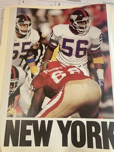 1991 Magazine Picture Of Lawrence Taylor New York Giants 8.5 X 11 - Picture 1 of 3