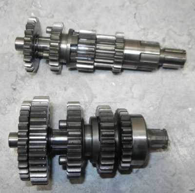 Honda XR75 K1 A XR75K1 1974 transmisión eje principal contraeje conjunto de engranajes Foto 1 de 4