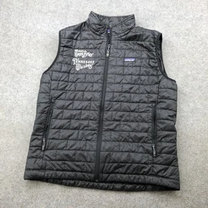 Patagonia Vest Mens XL Black Nano Puff Nelsons Green Brier Whiskey Puffer - Picture 1 of 11