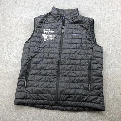 Patagonia Vest Mens XL Black Nano Puff Nelsons Green Brier Whiskey Puffer - Image 1 of 4
