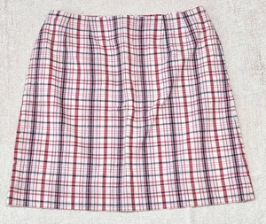 LILLY PULITZER Rock mehrfarbig Baumwolle kariert GEFÜTTERT Gr. 6 ruhig Luxus  - Bild 1 von 7