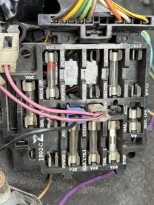 1978 Firebird Formula Trans Am Under Dash Wiring Harness Wires Fuse Rear Defrost - Bild 1 von 11